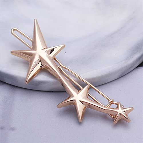 Neue Metall Haarnadeln Charme Frauen Mädchen Haarspange Haarnadel Haarnadeln Mode Schmuck Haarschmuck Ornament Hochzeitsschmuck (Color : TS116 Gold) von TONONE