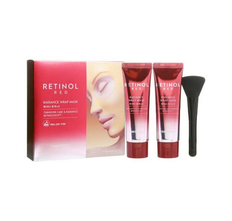 TONYMOLY Hautpflege-Set Red Retinol Radiance Wrap Mask Geschenkset von TONYMOLY