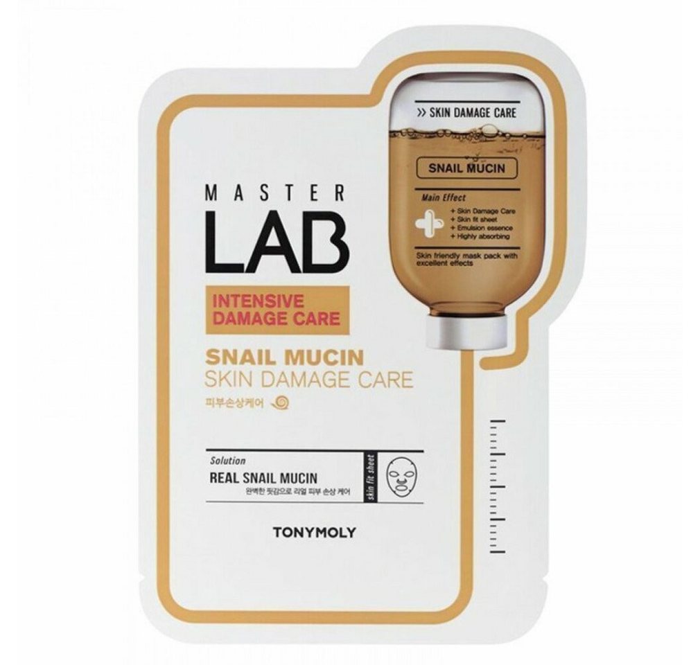 TONYMOLY Körperpflegemittel TONYMOLY Master Lab Sheet Mask Snail Mucin 1 st TONYMOLY Körperpflegemittel TONYMOLY Master Lab Sheet Mask Snail Mucin 1 st von TONYMOLY