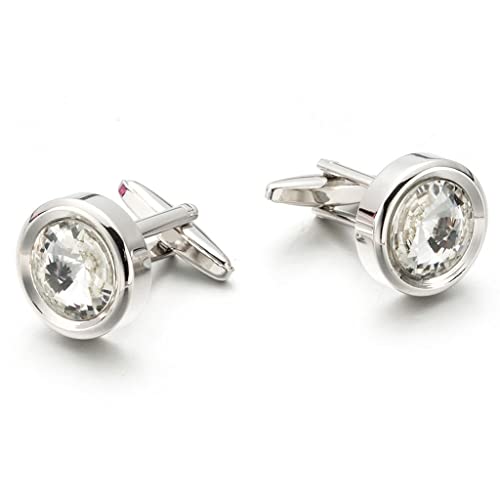 Business-Knöpfe, Manschettenknöpfe, Party-Kleidungszubehör, Manschettenknöpfe, französische Hemd-Manschettenknöpfe (D wie im Bild gezeigt) von TONZN