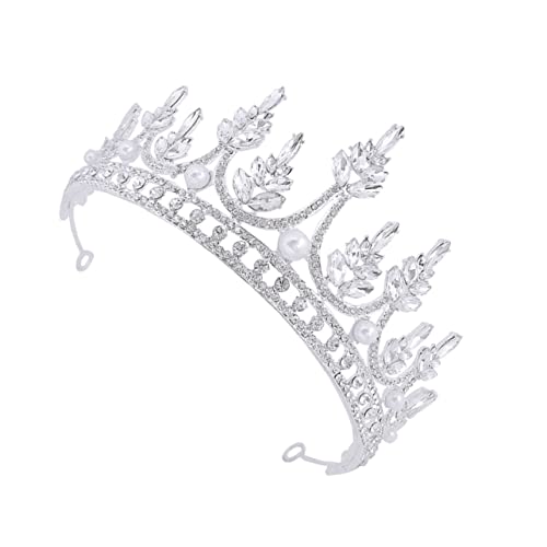 Stück Brautkrone, verzierte Stirnbänder für Damen, modische Damen-Stirnbänder, Strass-Stirnbänder für Damen, Hochzeit, Kopfschmuck, Metall-Braut-Tiara, Barock von TONZN