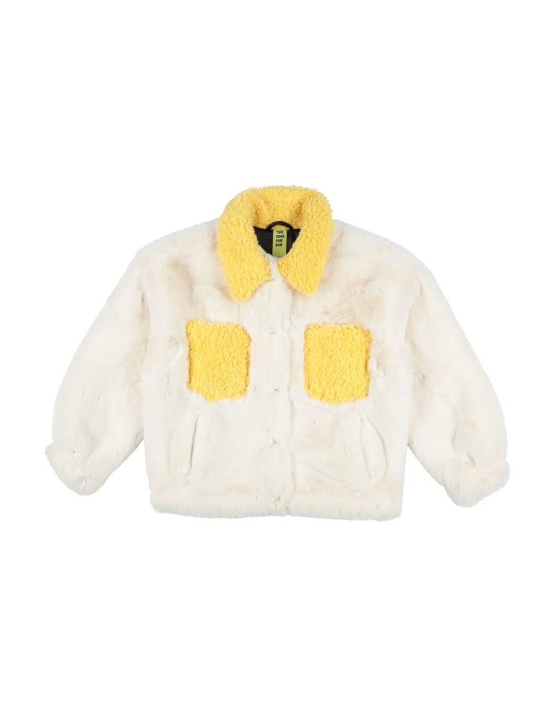 TOO COOL FOR FUR Shearling- & Kunstfell Kinder Elfenbein von TOO COOL FOR FUR