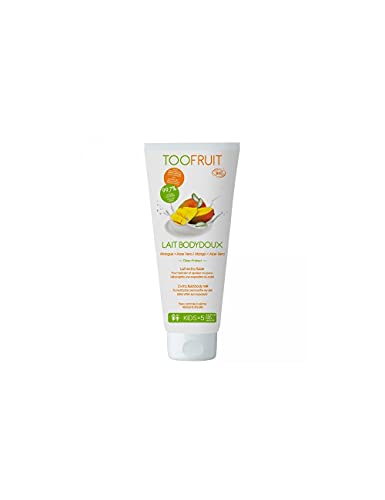 Körpermilch Bio Flüssigkeit Kinder Mango Aloe Vera Bodydoux von TOOFRUIT