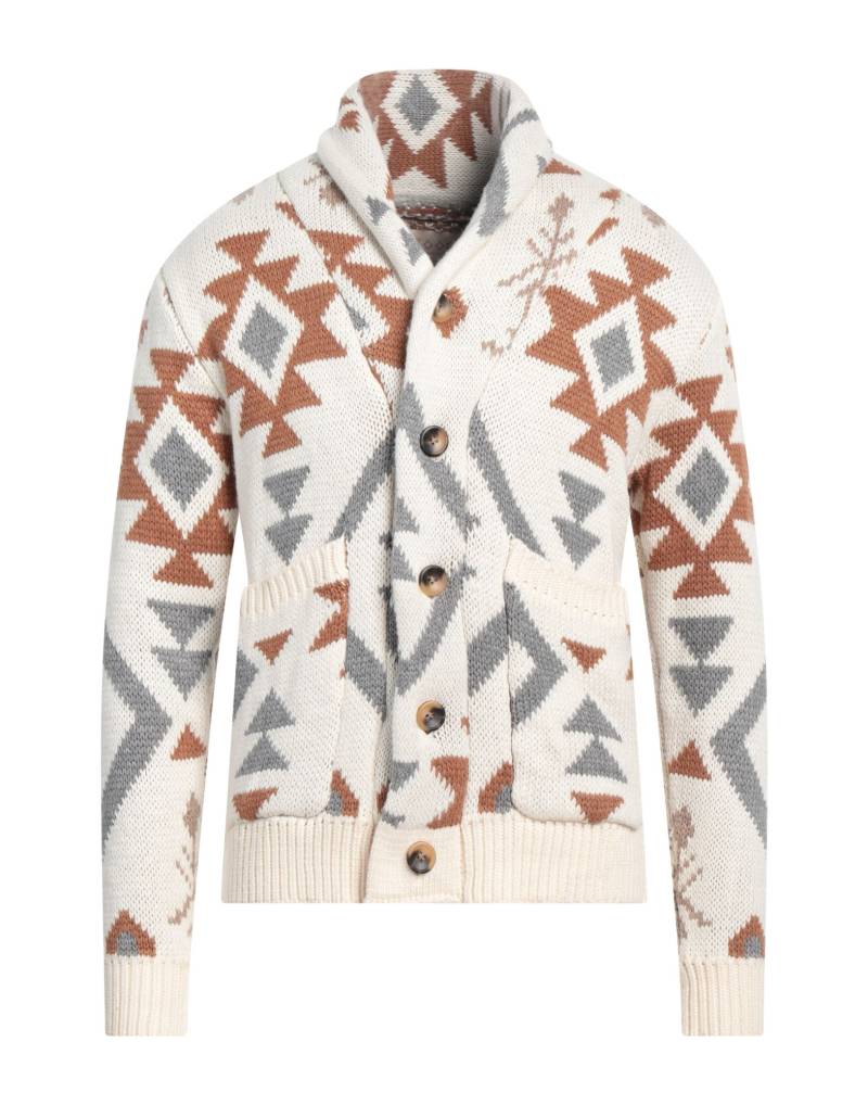 TOOCO Strickjacke Herren Elfenbein von TOOCO