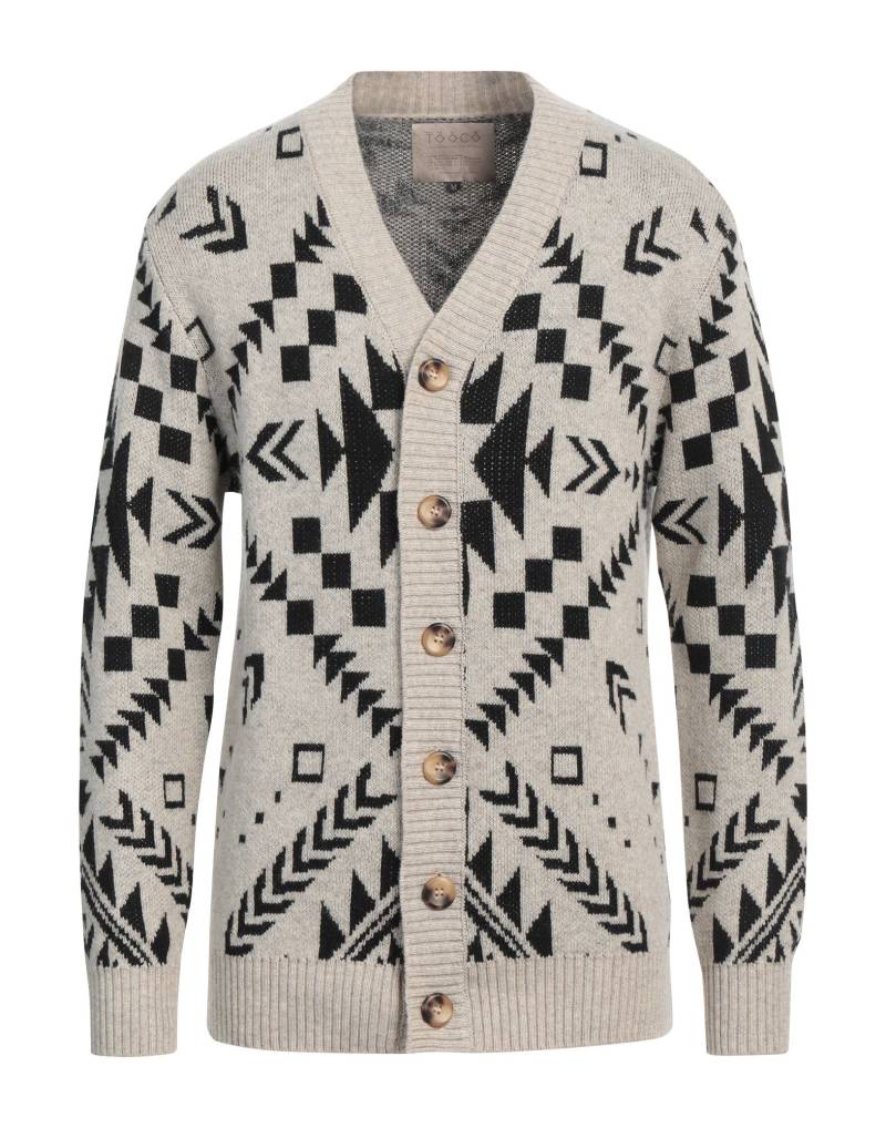 TOOCO Strickjacke Herren Hellgrau von TOOCO