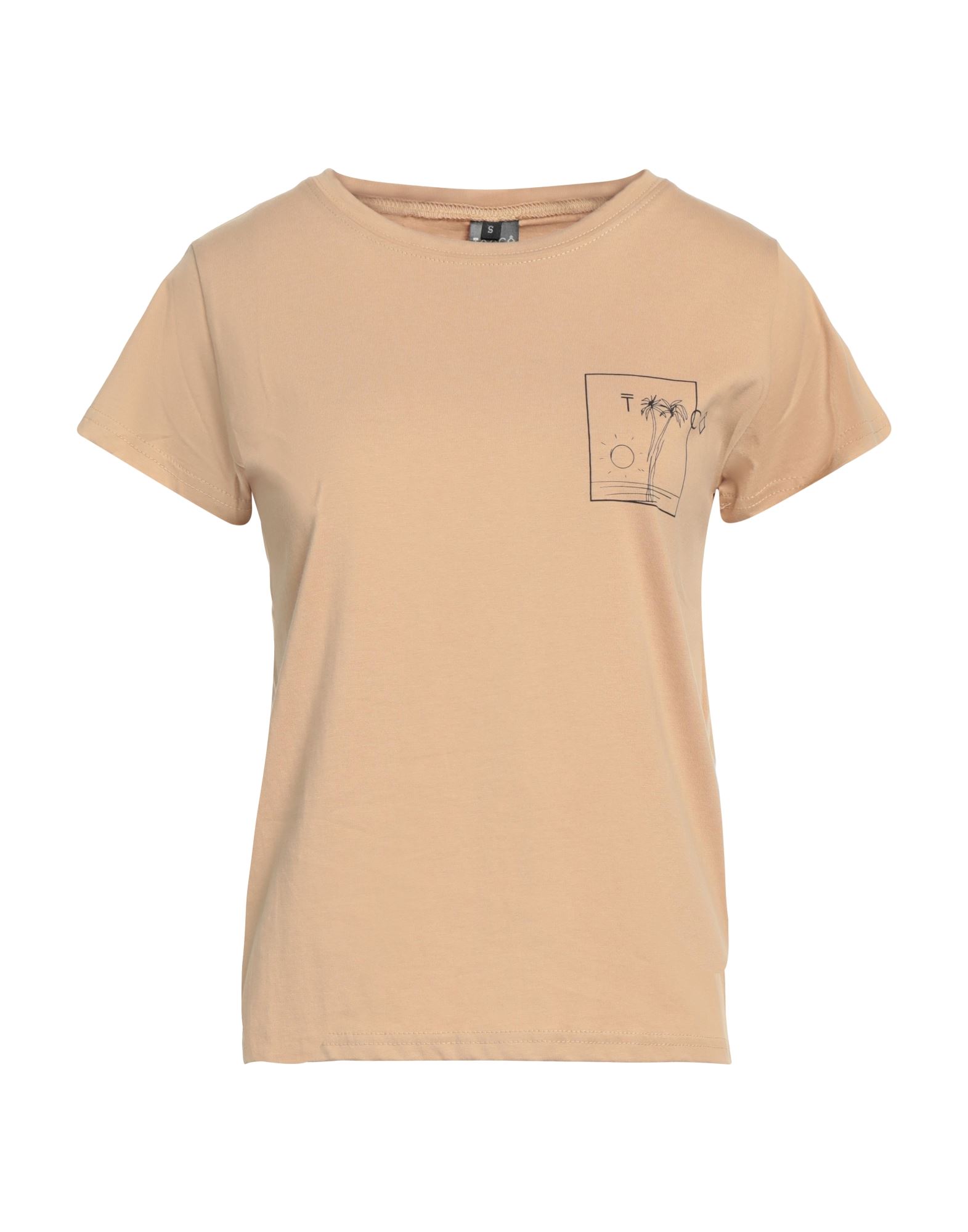 TOOCO T-shirts Damen Sand von TOOCO