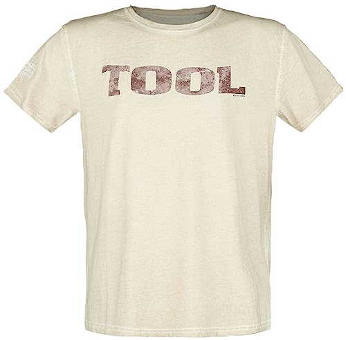 TOOL Double Image Männer T-Shirt beige 3XL 100% Baumwolle Band-Merch, Bands von TOOL