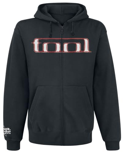 TOOL Grid Skull Männer Kapuzenjacke schwarz M 80% Baumwolle, 20% Polyester Band-Merch, Bands von TOOL