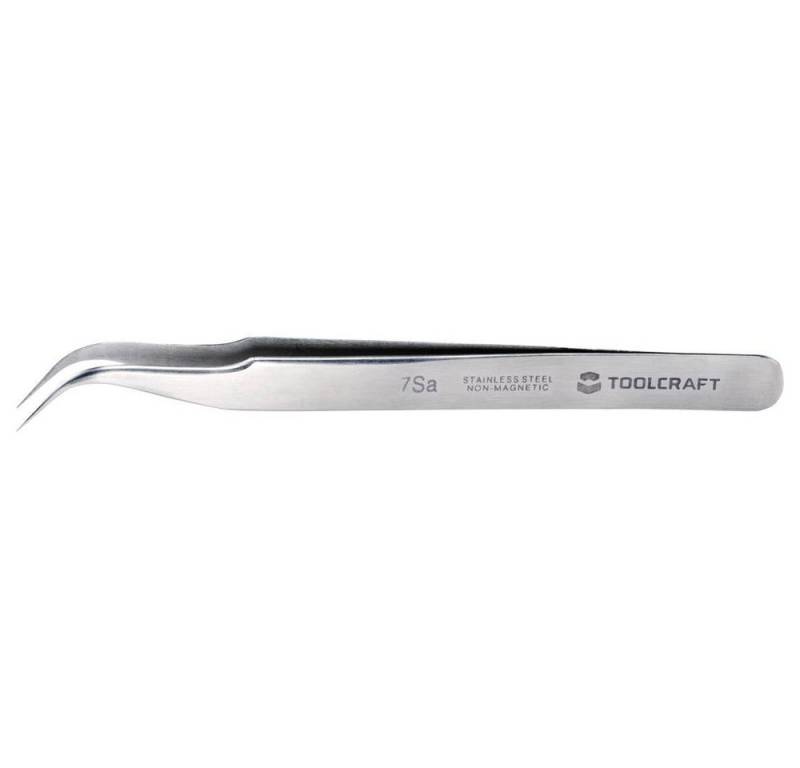 TOOLCRAFT Pinzette Präzisionspinzette 7a SA Sichelspitze, gebogen 55°, rund TO-5861037 TOOLCRAFT Pinzette Präzisionspinzette 7a SA Sichelspitze, gebogen 55°, rund TO-5861037 von TOOLCRAFT