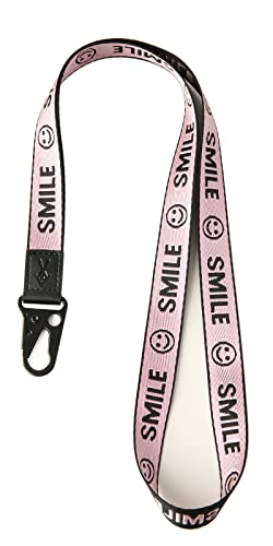 TOOLIN Halsriemen Schlüsselbund für Frauen und Männer,Lanyard für Schlüssel,ID Card Holde,Brieftaschen und Ausweishalter (Rosa) von TOOLIN