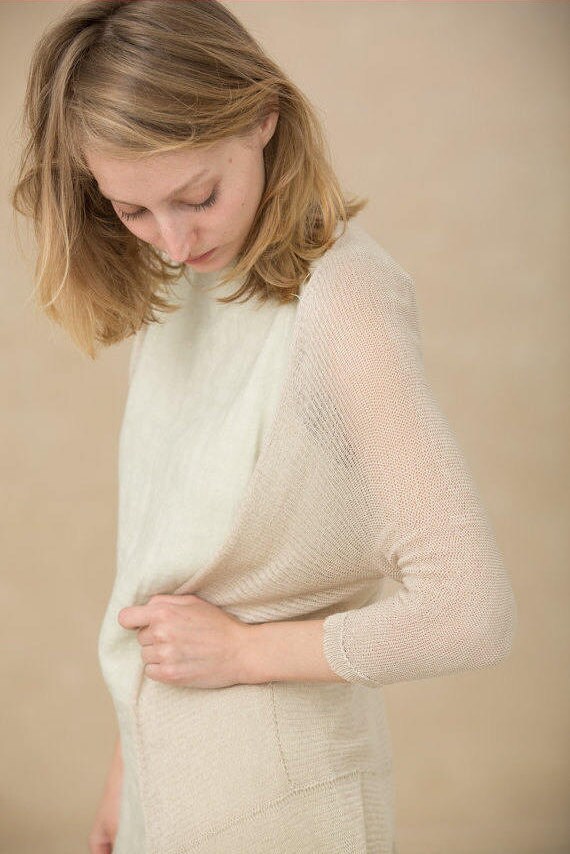 Frauen Cardigan Stricken Sommermode von TOOSHAAYA