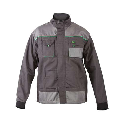 TOP GREEN JACKET Arbeitsjacke Herren Gr. 3XL für Handwerker Lager [MULTIFUNKTIONALE TASCHEN] - Arbeitsjacke Slim Fit - Schutzjacken - Robust & Metallfrei - Größe wählen von TOP ELITE - Premium Quality -