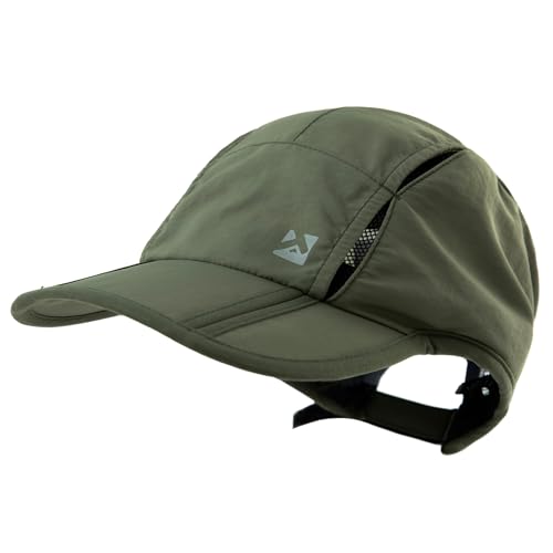 TOP-EX XL/XXL Baseball Cap Herren Atmungsaktiv Sports Running Kappe UV Schutz Basecap Sommer Golf Cap tx89056_Army Grün XXL von TOP-EX