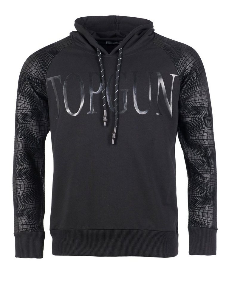 TOP GUN Kapuzenpullover Black Beauty TG20192010 von TOP GUN