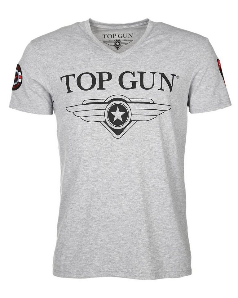 TOP GUN T-Shirt Hyper mit Patches (1-tlg) von TOP GUN