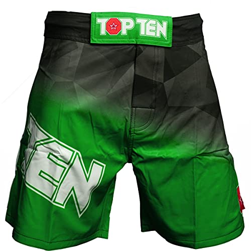 TOP TEN MMA Herren 18151-5180 Shorts, Grün, L TOP TEN MMA Herren 18151-5180 Shorts, Grün, L von TOP TEN MMA