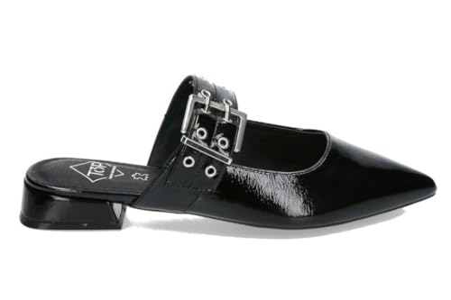 Top 3 Shoes SE25398 Ballerina für Damen, Schwarz, Schwarz , 40 EU von TOP3 SHOES