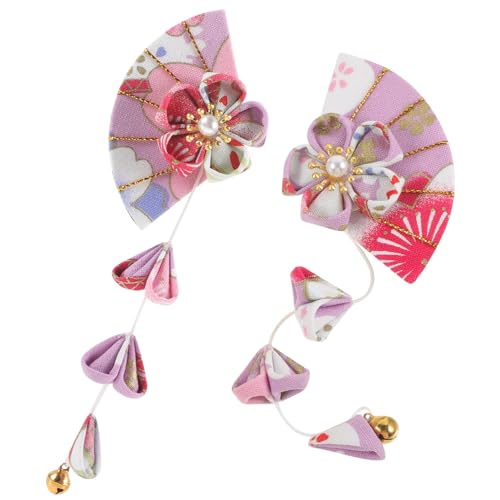TOPBATHY 1 Paar Haarspangen Haarkrallen Metall Kit Haarspangen Für Frauen Tuch von TOPBATHY