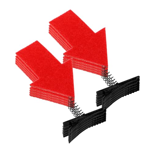 TOPBATHY 10 Stück Frage Marke Hair Clip Halloween bunt funkeln verrückt silberne Haarspangen Haarzubehör Haarspange mit Pfeilen Haarspangen für Mädchen Haarklammer Filzstoff von TOPBATHY