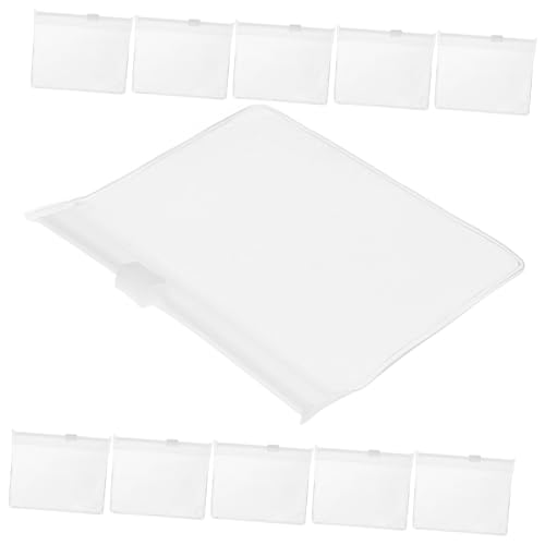 TOPBATHY 12stücke Wiederverwendbare Reisebeutel Transparente Medikamententaschen Selbstverschließende Taschen Für Kleinigkeiten Organizer Für Unterwegs von TOPBATHY