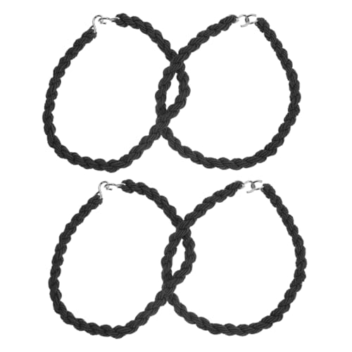 TOPBATHY 2 Paare Outdoor Elastische Stiefelriemen mit Robusten Metallhaken Verstellbare Beinbänder für Wandern Camping und Trekking Multifunktionale Gurtbänder für Herren Schuhe und von TOPBATHY