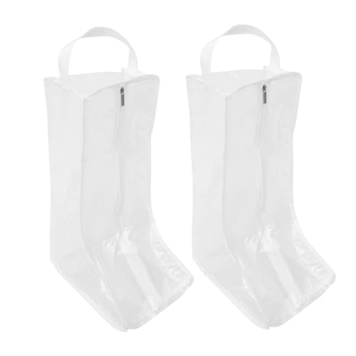 TOPBATHY 2stücke Teiliges Tragbare Stiefel-aufbewahrungstaschen Schutzbeutel Für Lange Und Kurze Stiefel Staubschutz Transparente Schuhtaschen Für Reise Und Aufbewahrung Für Damen von TOPBATHY