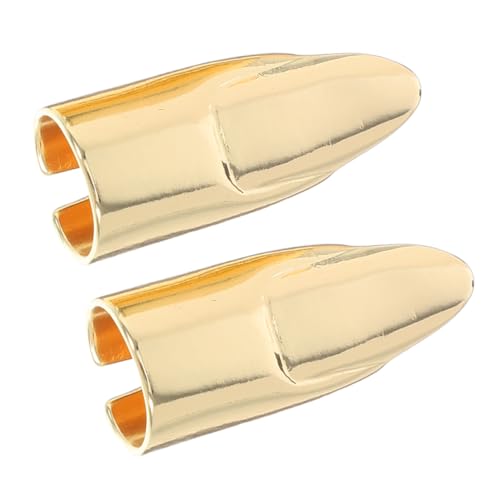 TOPBATHY 2stücke Einzigartige Fingerringe Vintage-metall-nagel-charms Für Frauen Stapelbarer Fingernagel-schmuck Für Maniküre Und Punk-rock-stil von TOPBATHY