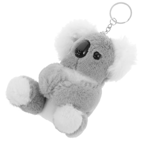 TOPBATHY Kuscheliger Koala Schlüsselanhänger Aus Plüsch Mit Schlüsselring Süßes Deko Accessoire Für Taschen Rucksäcke Und Handys Für Anlässe Wie Geburtstag Oder Weihnachten von TOPBATHY