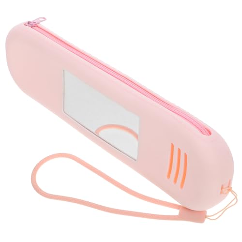 TOPBATHY Make-up-pinselbehälter Beauty-Organizer Tragbare Make-up-Tasche Mit Spiegel Für Reisen Im Freien von TOPBATHY
