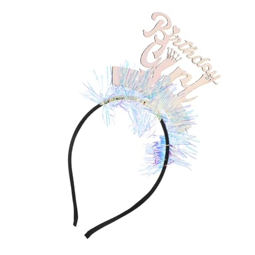 TOPBATHY Geburtstagsparty-haarreifen Für Frauen Kreatives Stirnband Lustiges Party-zubehör Foto-requisite Für Feiern Geburtstags-haarband von TOPBATHY