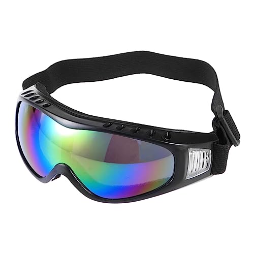 TOPBATHY Winddichte Schutzbrille für Damen und Herren Skibrille mit Beschlag PC Linsen Robustem Abs Rahmen Winddicht und Stoßfest Geeignet für Outdoor Sportarten Wie Radfahren von TOPBATHY