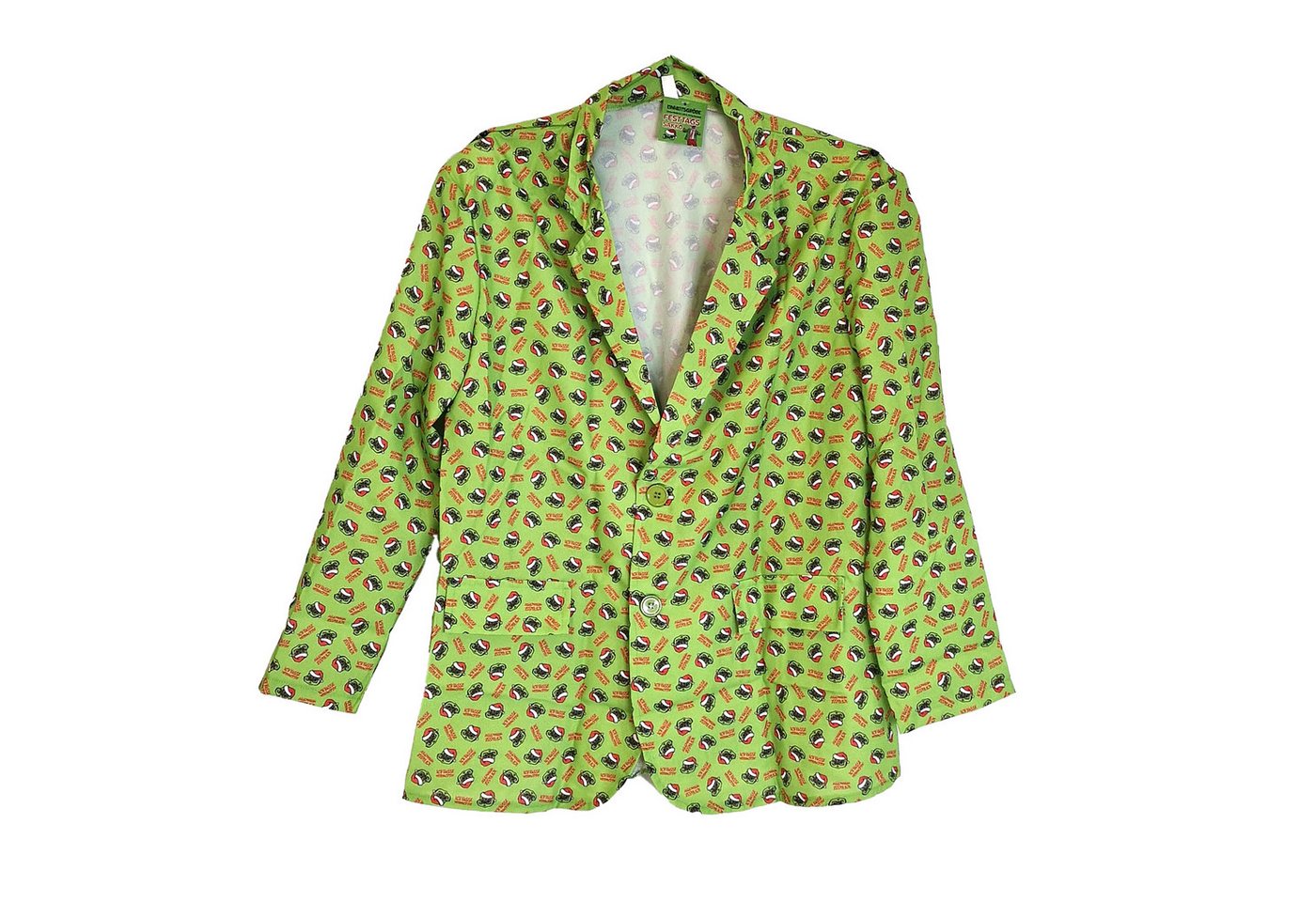 TOPCENT Sakko Muffel Weihnachtssakko Einheitsgröße auffällig & humorvoll von TOPCENT