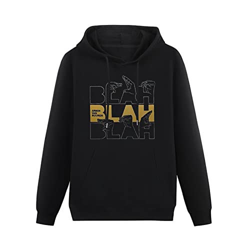 Armin Van Buuren Blah Blah Blah Hoodies Long Sleeve Pullover Loose Hoody Mens Sweatershirt Size L von TOPCREATING