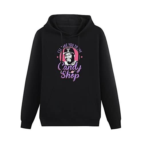 TOPCREATING 50 Cent Candy Shop Hoodies Long Sleeve Pullover Loose Hoody Mens Sweatershirt Size 3XL von TOPCREATING