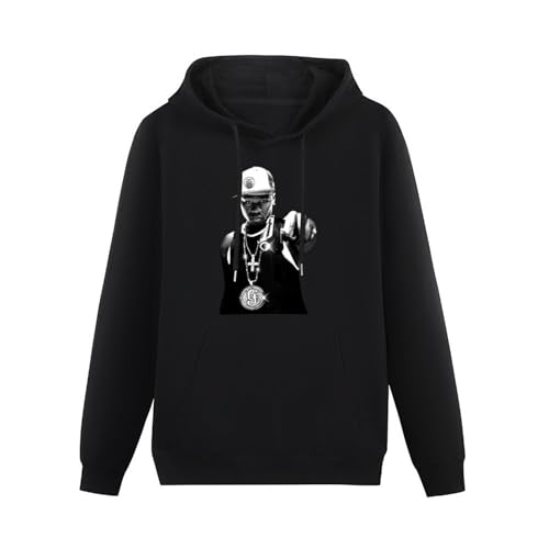 TOPCREATING 50 Cent Hoody Rap Hoodie Hip Hop G Unit Graphic Mens Basic Long Sleeve Cotton Casual Hoody Black Hoodie Sweatershirt Size M von TOPCREATING