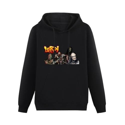TOPCREATING Lordi Hoody Graphic Hoodie Printed Top Hoodies Long Sleeve Pullover Loose Hoody Mens Sweatershirt Size S von TOPCREATING