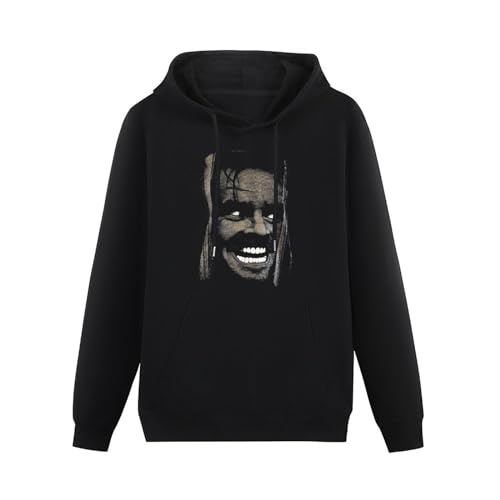 TOPCREATING Mens Hoody Shining Jack Nicholson Water Colors Screen Print Hoodies Long Sleeve Pullover Loose Hoody Mens Sweatershirt Size XL von TOPCREATING