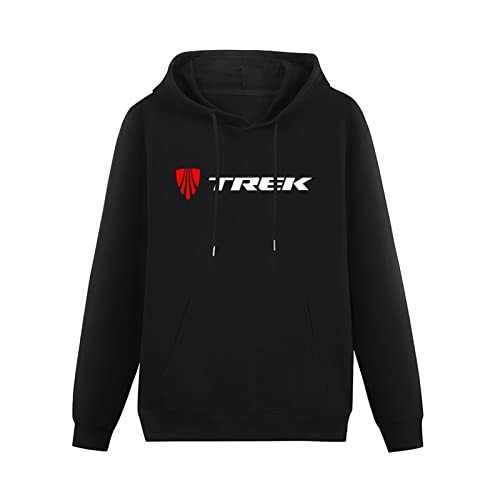 TOPCREATING Trek Bicycle Mountain Bike Logo Road Cycling Race MTB Hoodies Long Sleeve Pullover Loose Hoody Mens Sweatershirt Size L von TOPCREATING