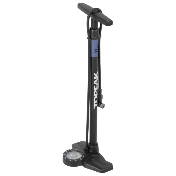 Topeak - JoeBlow Roadie EX mit TwinHead - Standpumpe grau von TOPEAK