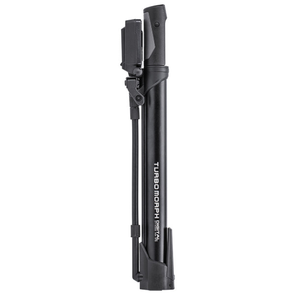 Topeak - Turbo Morph Digital - Minipumpe Gr One Size grau von TOPEAK