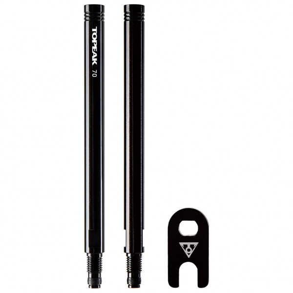 Topeak - Valve Extender 70 mm (2er Set) - Reifen- & Schlauchzubehör Gr One Size schwarz von TOPEAK