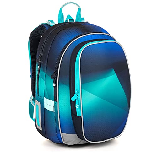 TOPGAL Schulrucksack für Jungen ab - 2. Klasse - 3. Klasse - MIRA 23019 (Blaue Welt) von TOPGAL