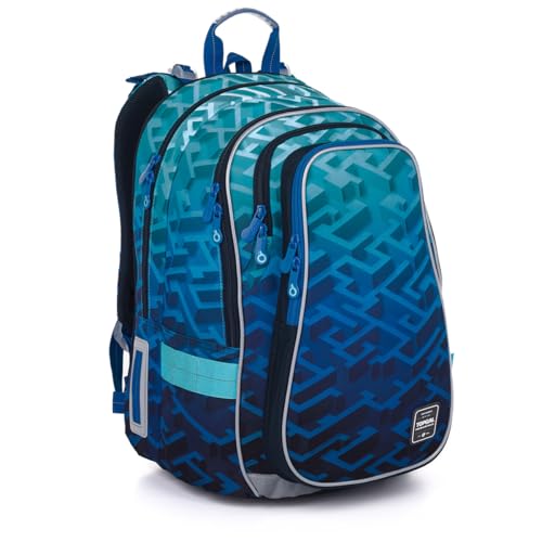 TOPGAL Schulrucksack für Jungen ab - 3. Klasse - Lynn 25017 (Labyrinth) von TOPGAL