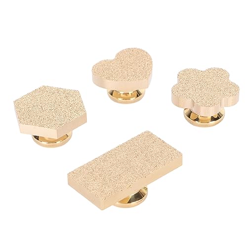 Erleben Sie Handwerkskunst mit Diesem 4-teiligen Mattierten Stempelkopf-Formen-Set. für Siegeldekoration, Wachseinlagen und Umschläge. Versprüht Vielfältigen Charme. Erleben Sie Handwerkskunst mit Diesem 4-teiligen Mattierten Stempelkopf-Formen-Set. für Siegeldekoration, Wachseinlagen und Umschläge. Versprüht Vielfältigen Charme. von TOPINCN