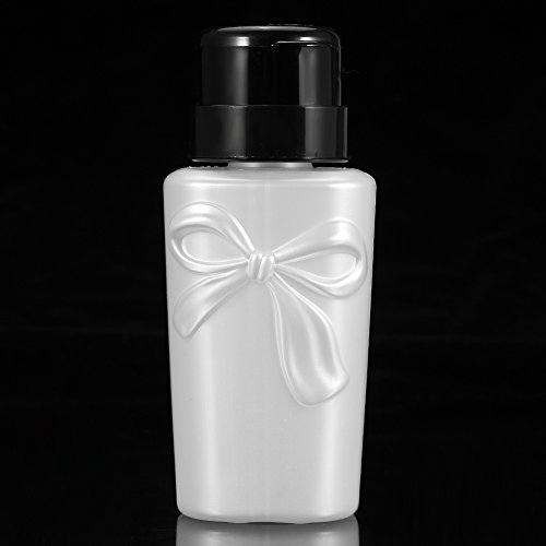 Plastiknagelkunstpolitur Remover Pumpenspender Flasche Leicht für Nagelkunst Make -up Weiß 230 Ml (WHITE) von TOPINCN