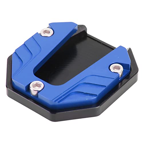 Motorrad -Seitenpositionsplatte Kissen Stand Ständer Extender Fußstütze für Heiße Pflastergrasparkplatten -Aluminiumlegierung Material (Blue) von TOPINCN