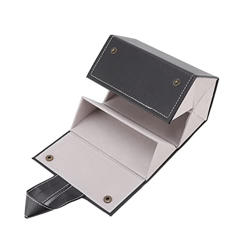 TOPINCN Mehrere Sonnenbrillen-Organizer-Etui-Halter für Reisen Leder-Brillenetui Hartschalen-Hängewand-Brillen-Aufbewahrungsständer(Schwarz) von TOPINCN