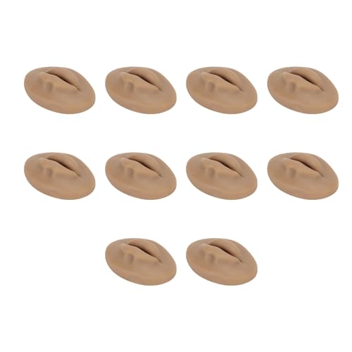 TOPINCN Praktische 3D -Silikon -Tattoo Übungslippen für Halb Dauerhaftes Tattoo Training, 10pcs Gefälschte Lippen mit Offenem Munddesign für Anfängersticker, Zahnmodell für Lip Nagelpunktionspraxis TOPINCN Praktische 3D -Silikon -Tattoo Übungslippen für Halb Dauerhaftes Tattoo Training, 10pcs Gefälschte Lippen mit Offenem Munddesign für Anfängersticker, Zahnmodell für Lip Nagelpunktionspraxis von TOPINCN