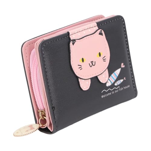 TOPINCN Specie Geldbörse, Brieftasche Klappende Konstruktion, Specie Pocket Mini Change Geldbörse für Kleine Gegenstände und Karten Cartoon Design von TOPINCN