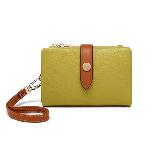 TOPKULL Geldbörse für Damen, RFID-Geldbörse, klein, Leder, kompakte Handgelenk-Geldbörse für Damen, dreifach gefaltete Kartenfächer, mehrere Kreditkartenfächer, Reißverschluss, Münzfach und TOPKULL Geldbörse für Damen, RFID-Geldbörse, klein, Leder, kompakte Handgelenk-Geldbörse für Damen, dreifach gefaltete Kartenfächer, mehrere Kreditkartenfächer, Reißverschluss, Münzfach und von TOPKULL